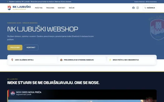 NK Ljubuški Shop